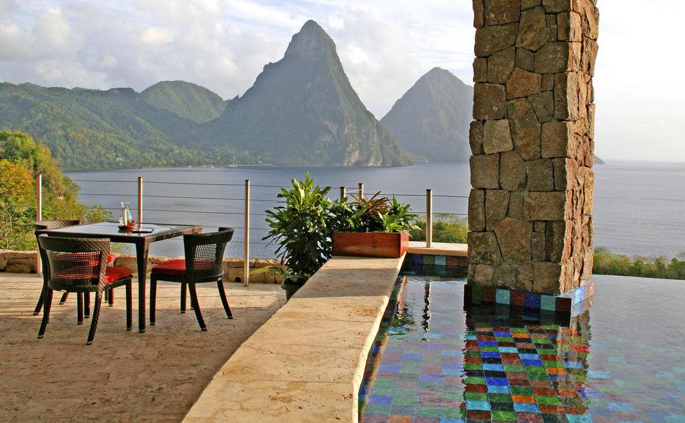Hotel Jade Mountain Soufrière Esterno foto