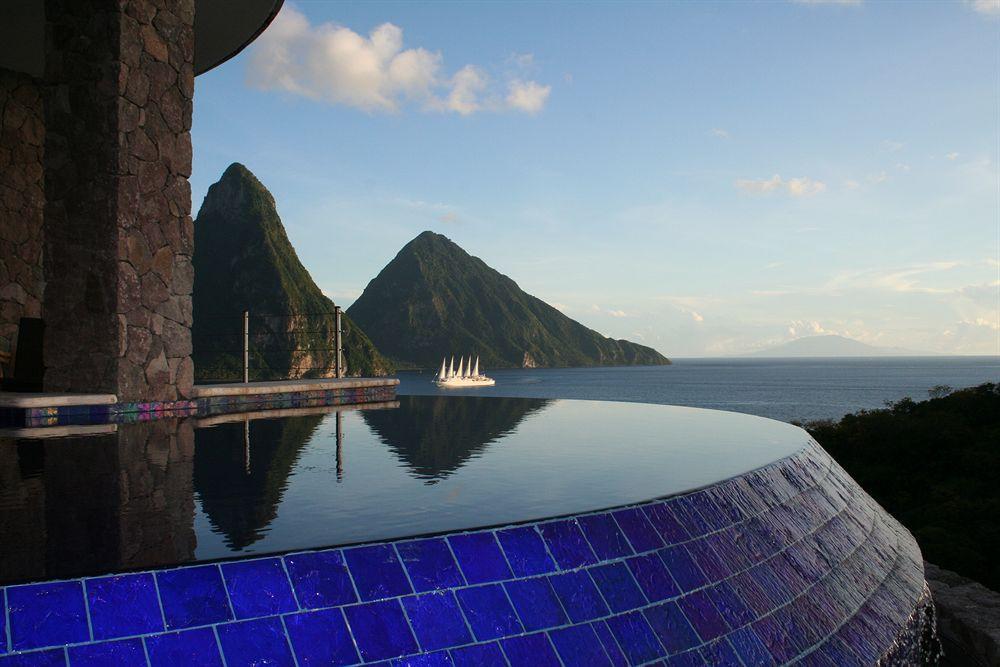 Hotel Jade Mountain Soufrière Esterno foto