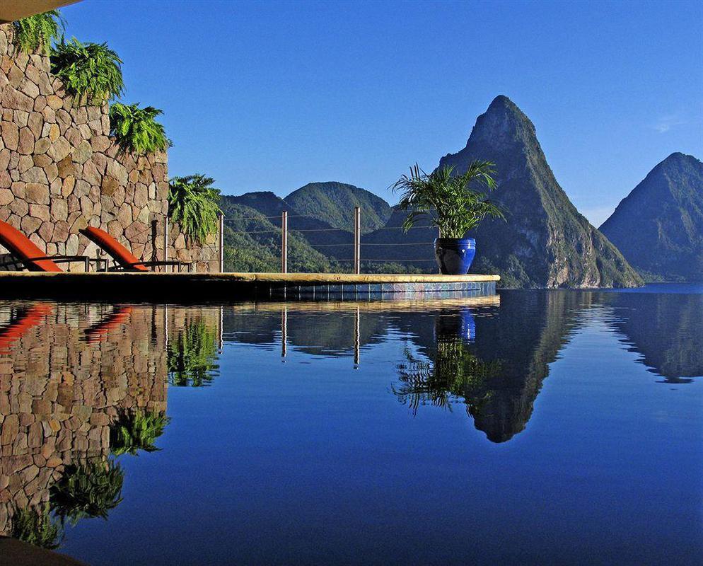Hotel Jade Mountain Soufrière Esterno foto