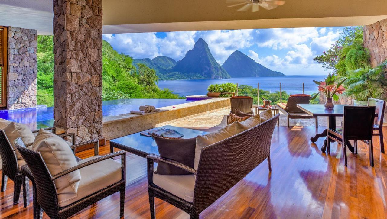 Hotel Jade Mountain Soufrière Esterno foto