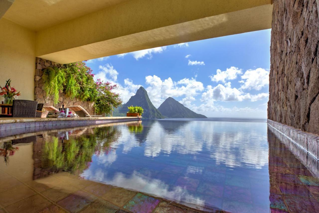 Hotel Jade Mountain Soufrière Esterno foto