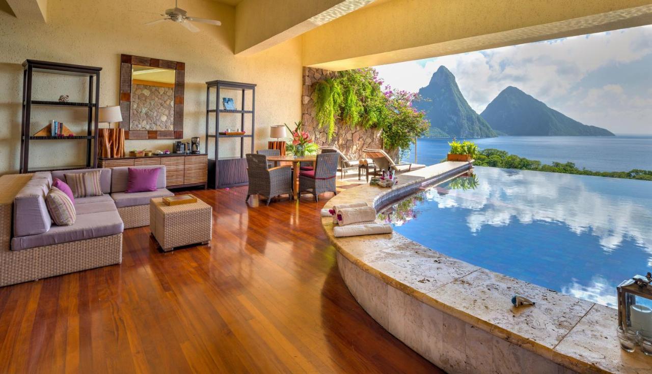 Hotel Jade Mountain Soufrière Esterno foto