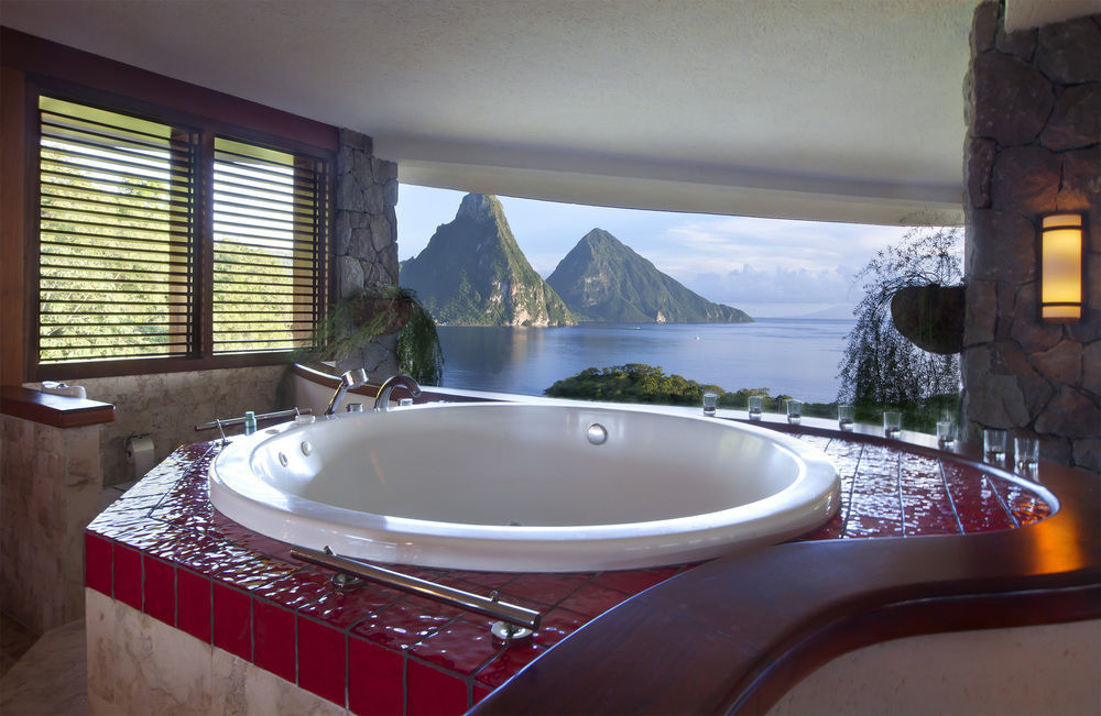 Hotel Jade Mountain Soufrière Esterno foto