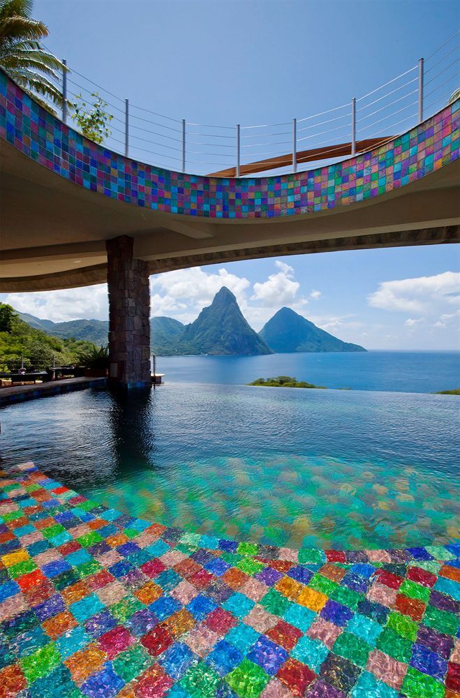 Hotel Jade Mountain Soufrière Esterno foto