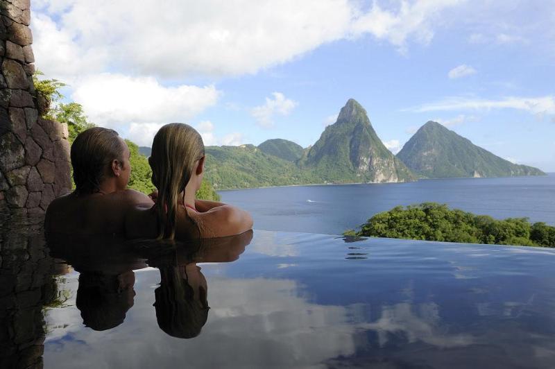 Hotel Jade Mountain Soufrière Esterno foto