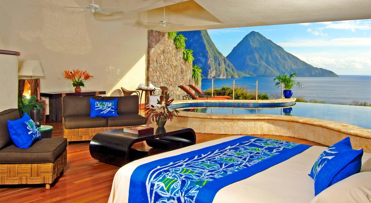 Hotel Jade Mountain Soufrière Esterno foto