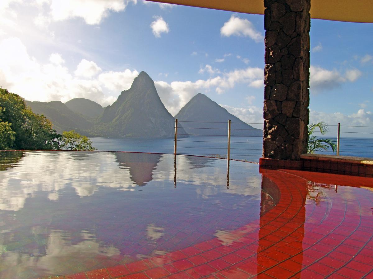 Hotel Jade Mountain Soufrière Esterno foto