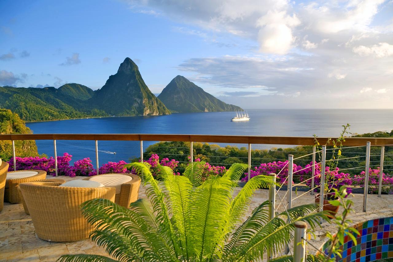 Hotel Jade Mountain Soufrière Esterno foto