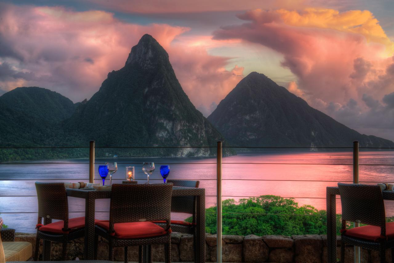 Hotel Jade Mountain Soufrière Esterno foto