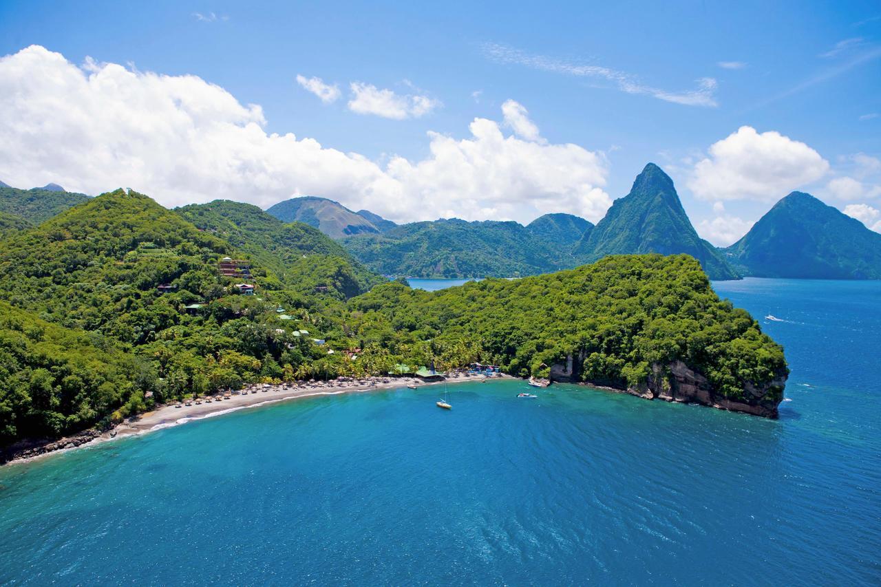 Hotel Jade Mountain Soufrière Esterno foto