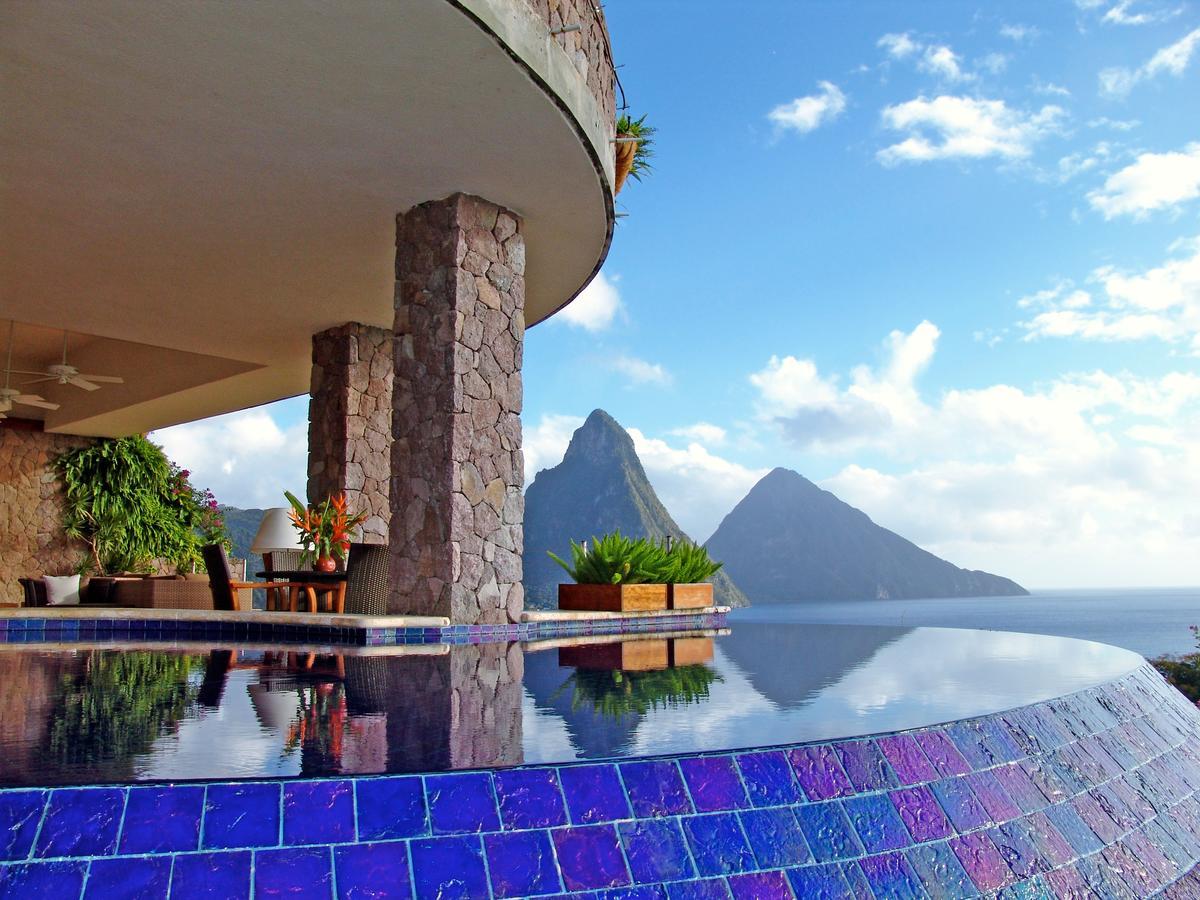 Hotel Jade Mountain Soufrière Esterno foto