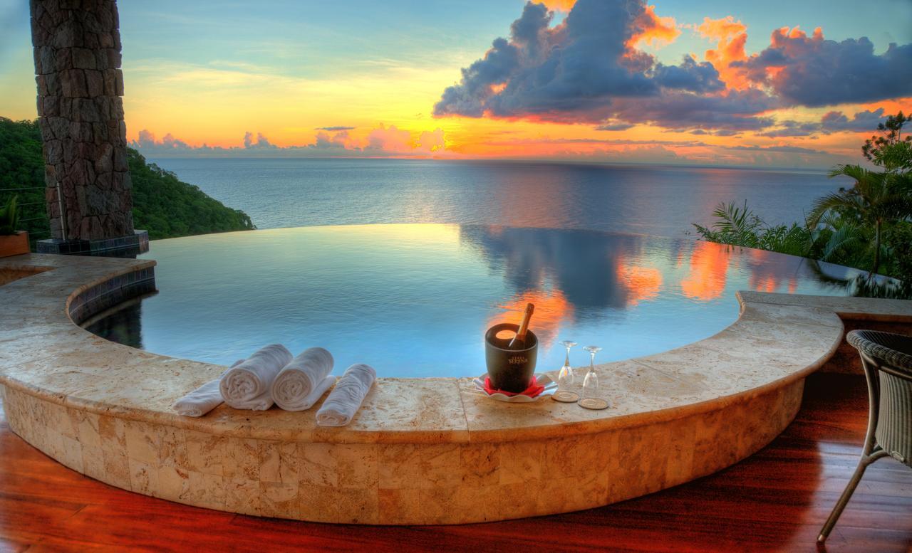 Hotel Jade Mountain Soufrière Esterno foto
