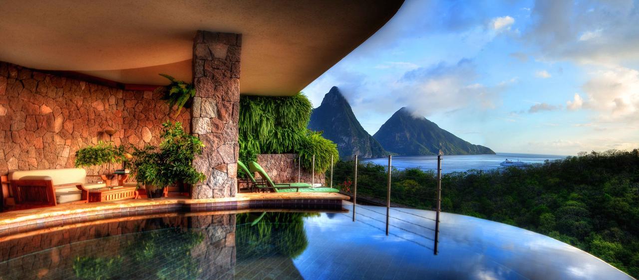 Hotel Jade Mountain Soufrière Esterno foto