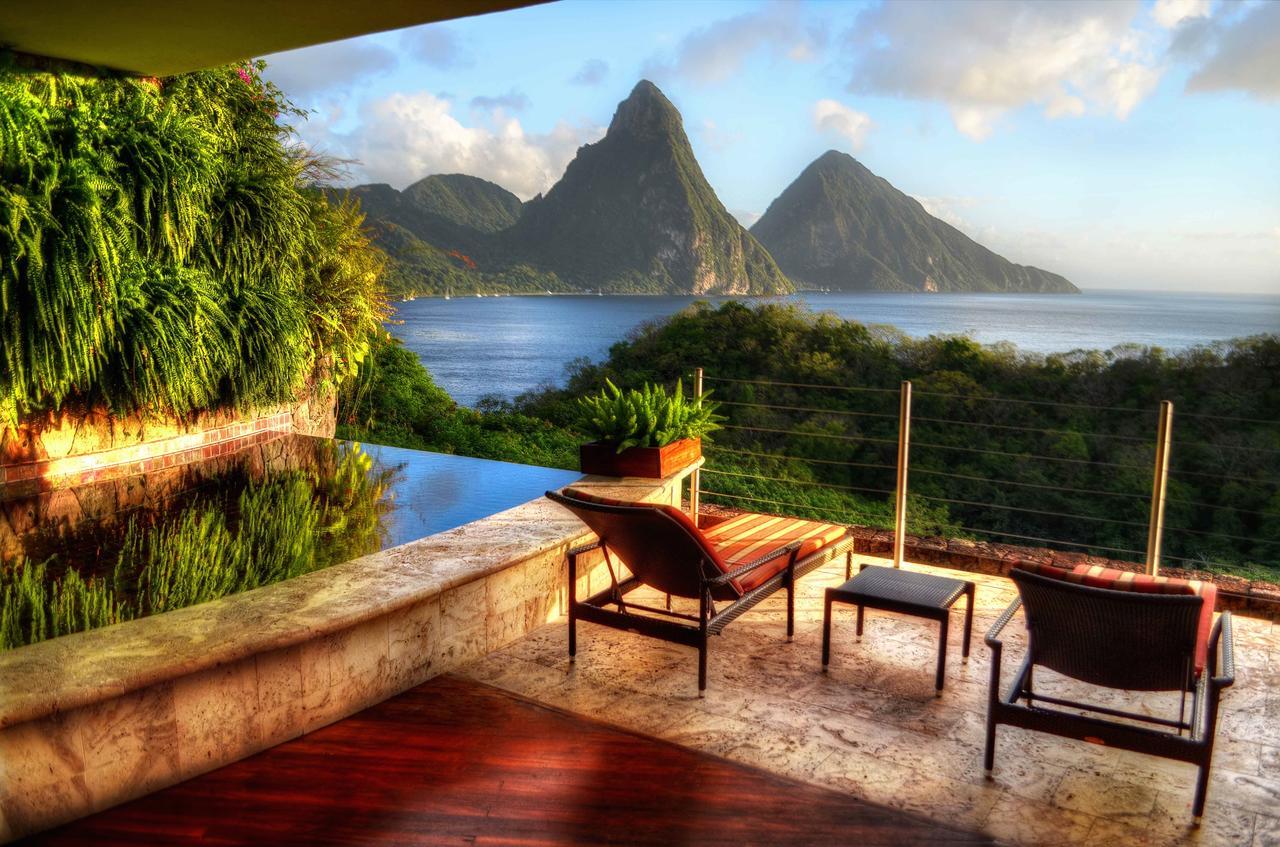 Hotel Jade Mountain Soufrière Esterno foto