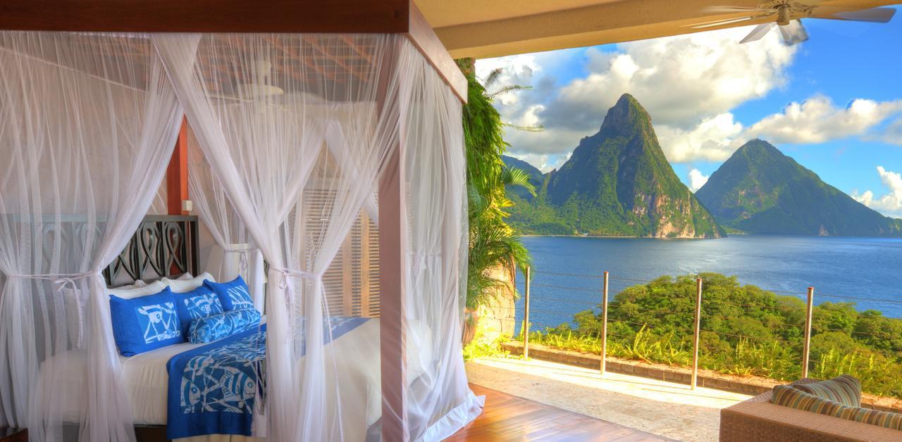 Hotel Jade Mountain Soufrière Esterno foto