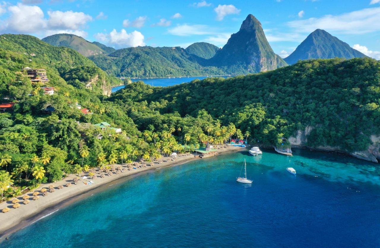 Hotel Jade Mountain Soufrière Esterno foto